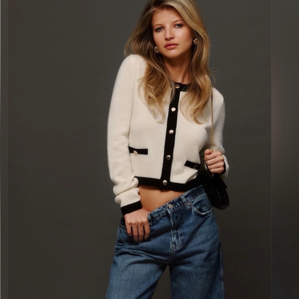 Reformation Becka Cashmere Cardigan